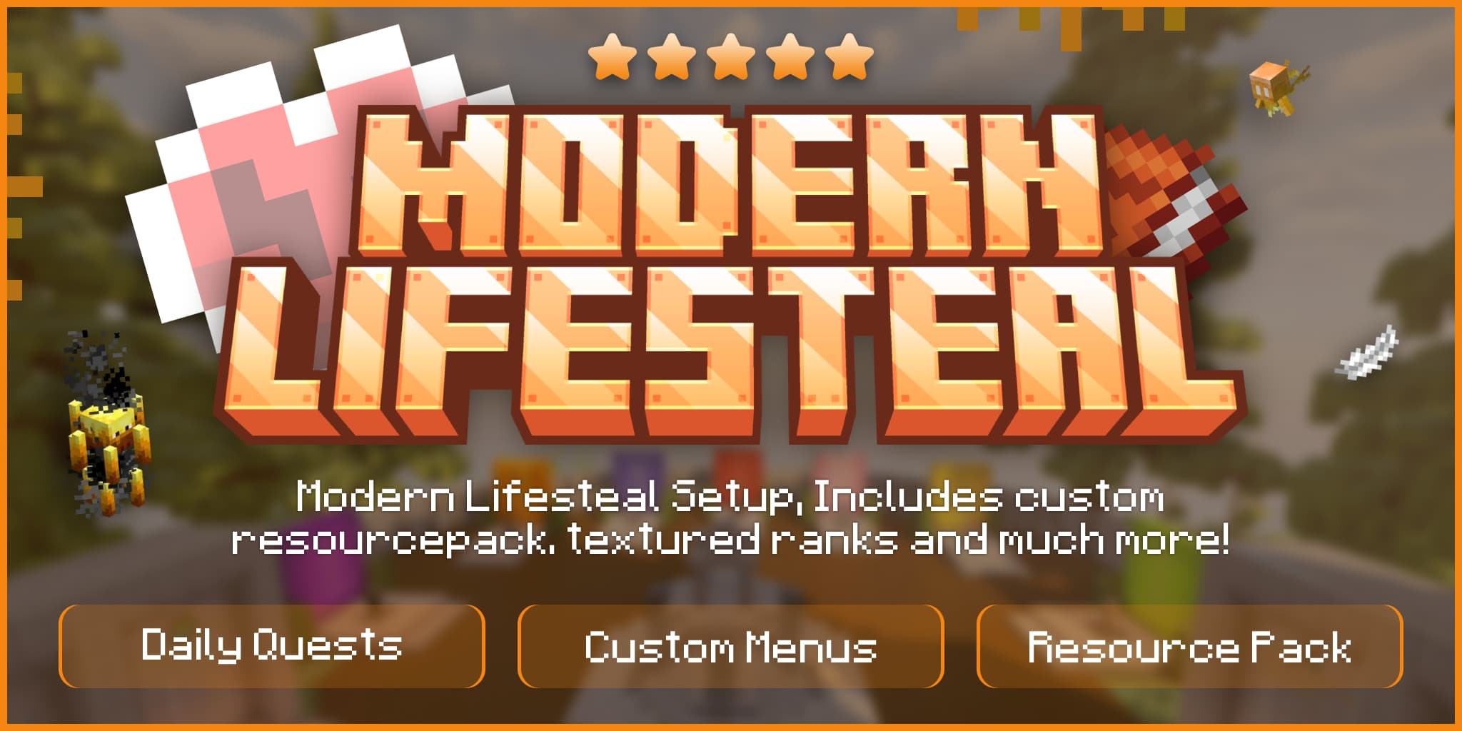 Modern Lifesteal | Custom Texturepack banner